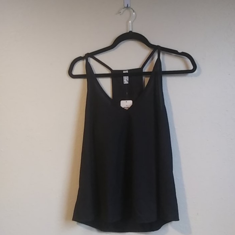Free People Black Tank Top